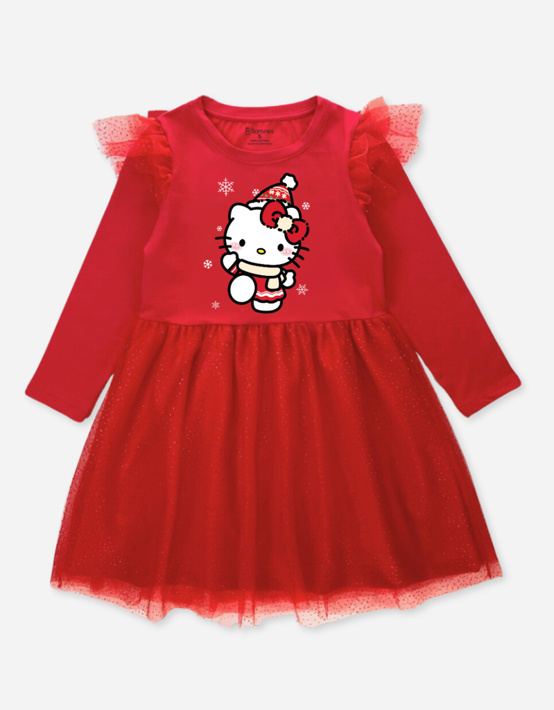 Váy cho bé gái Giáng sinh Bomines