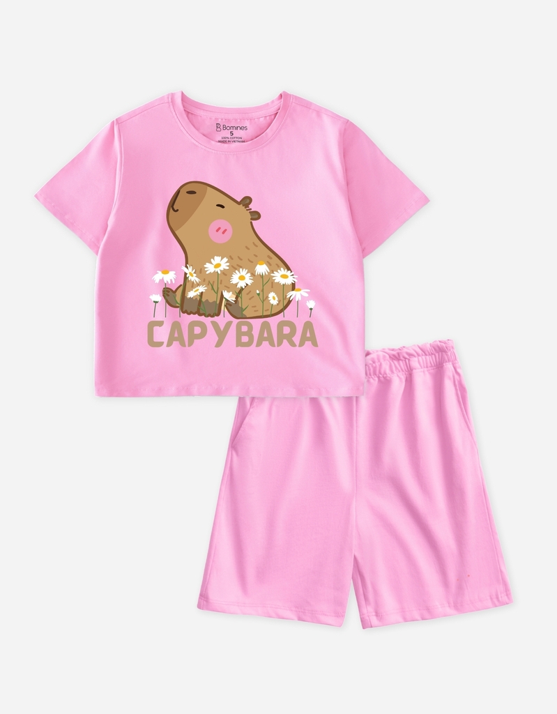 Đồ bộ ngắn Capybara Bomines