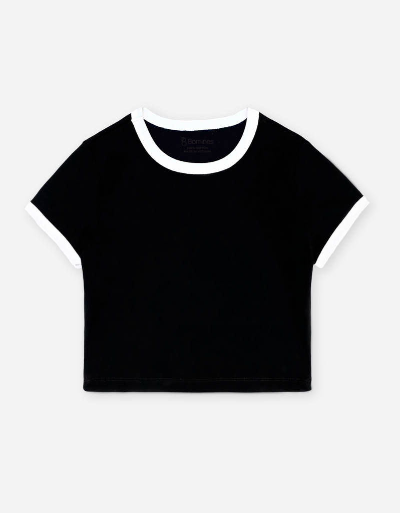 Áo croptop bé gái