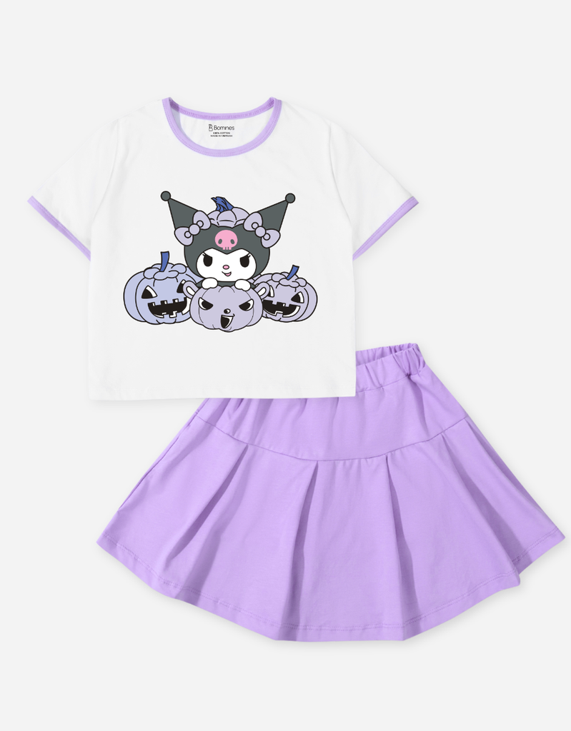 Set váy bé gái Kuromi