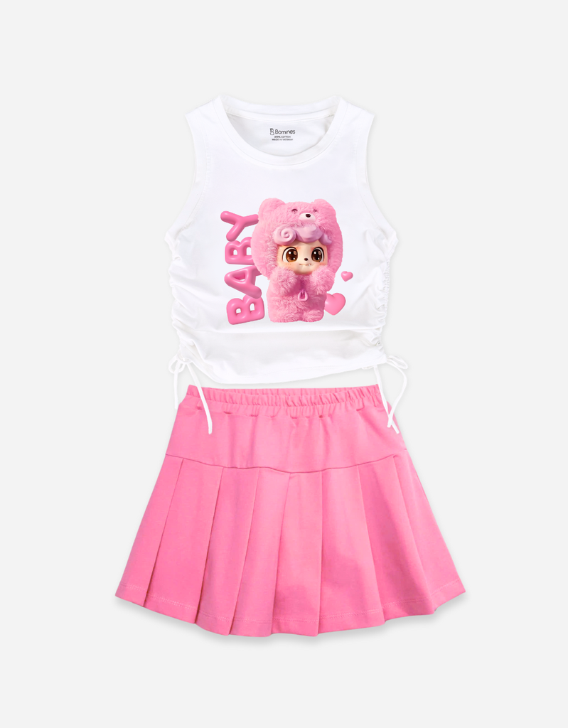 Set váy bé gái Babythree