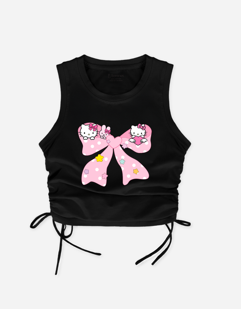 Áo bé gái Kuromi Kitty Cinnamoroll Bomines