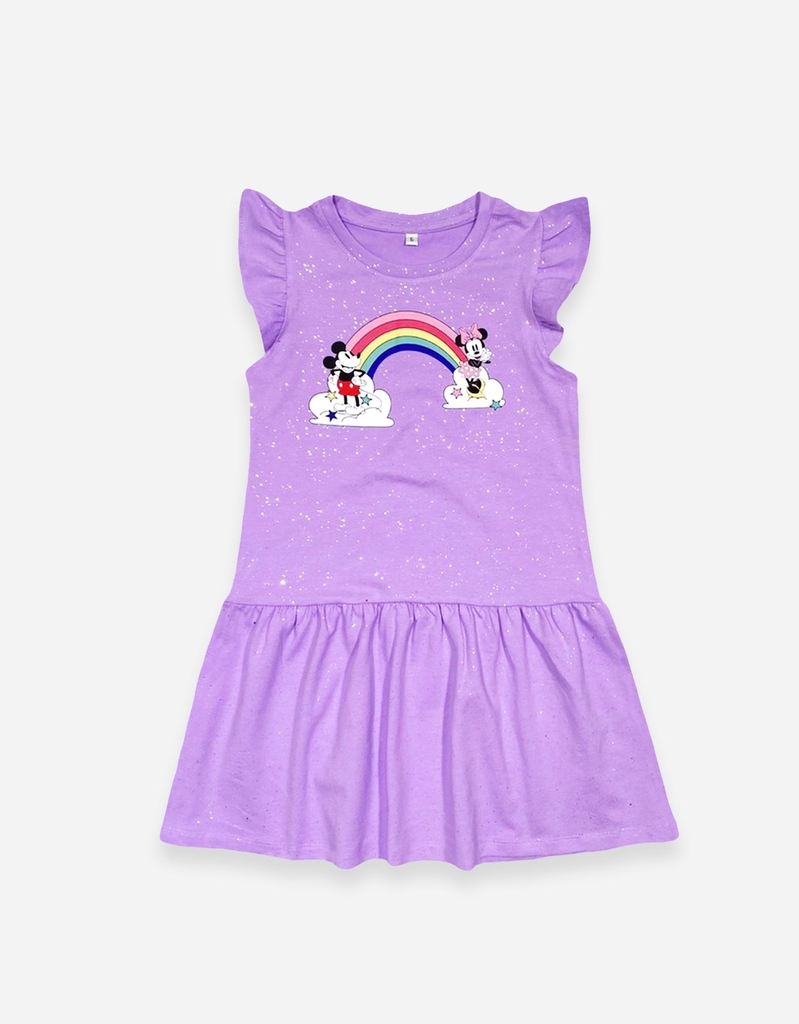 Váy bé gái tay cánh tiên Minnie Unicorn