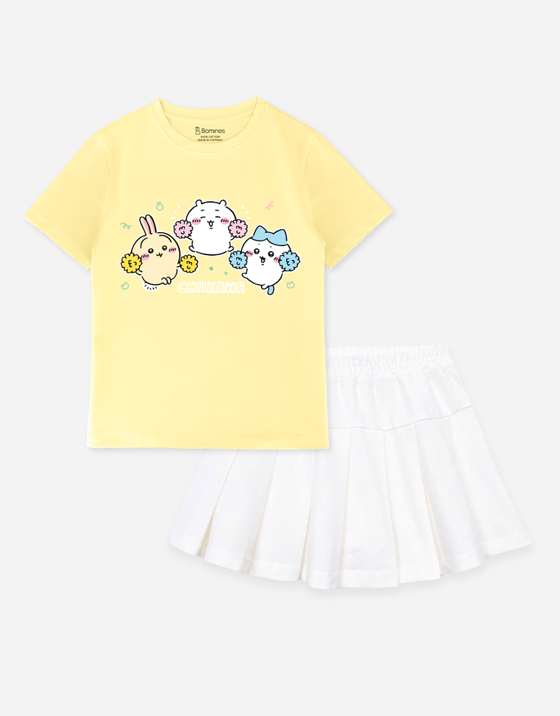 Set chân váy bé gái Sanrio