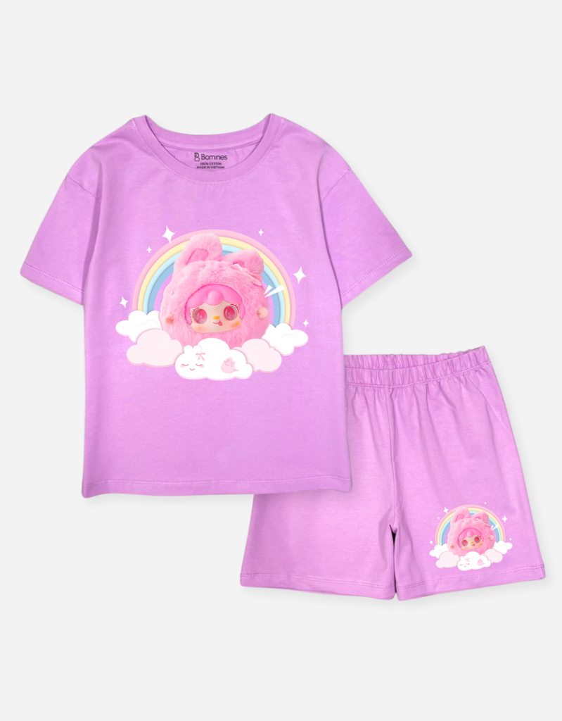 Đồ bộ ngắn bé gái BabyThree
