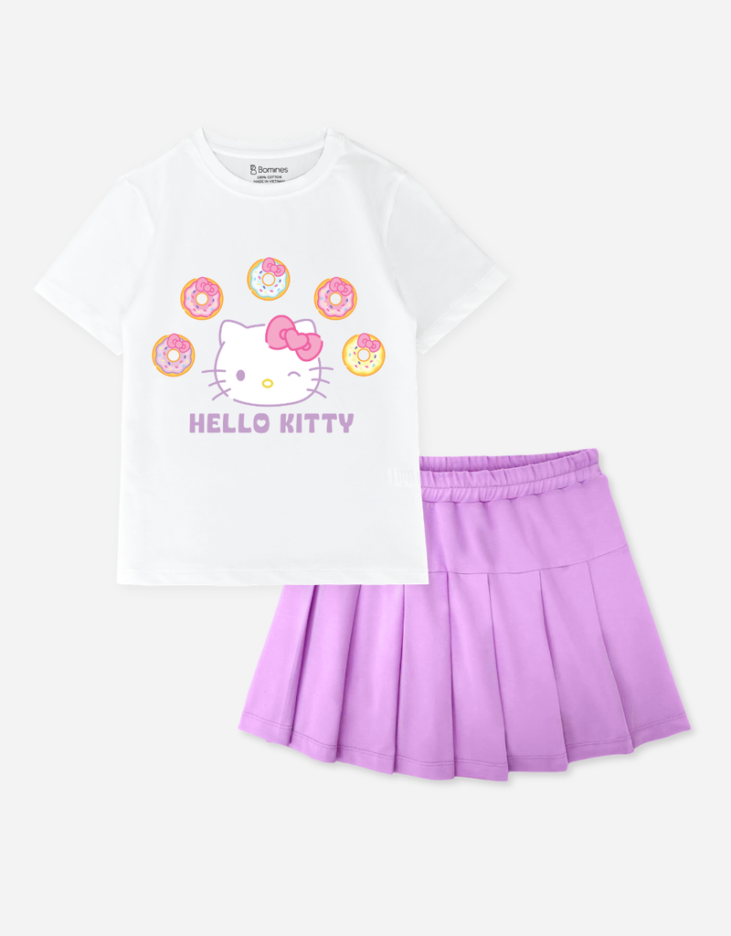 Set chân váy bé gái Sanrio