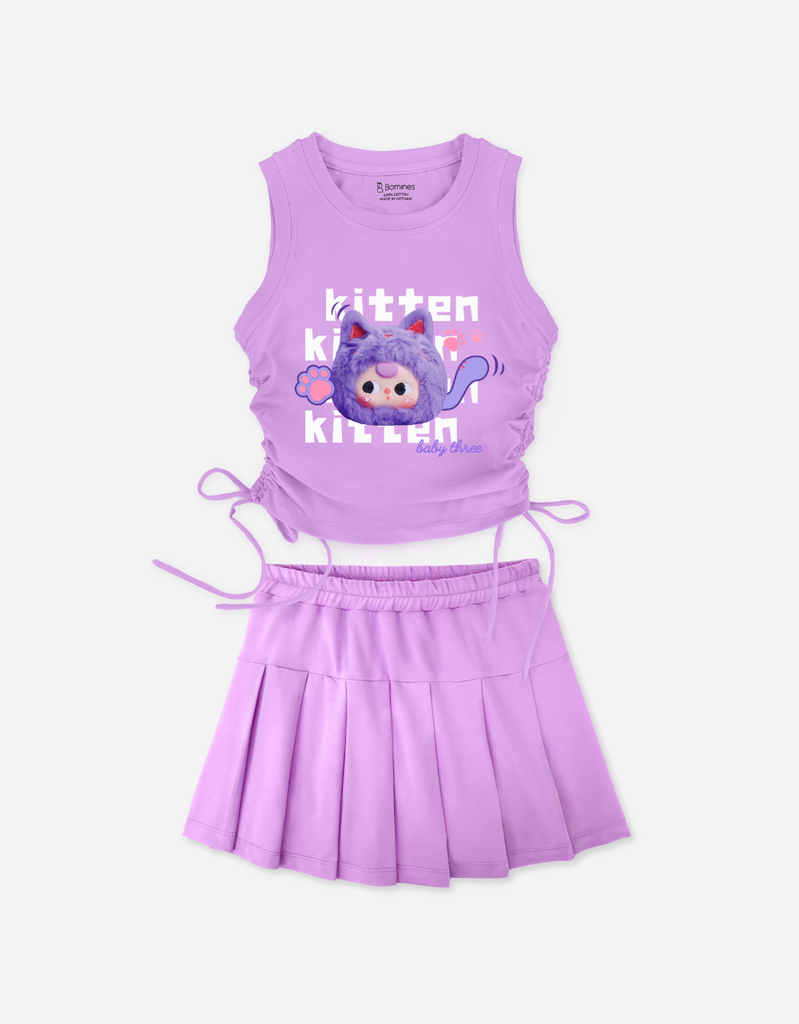 Set váy bé gái Babythree
