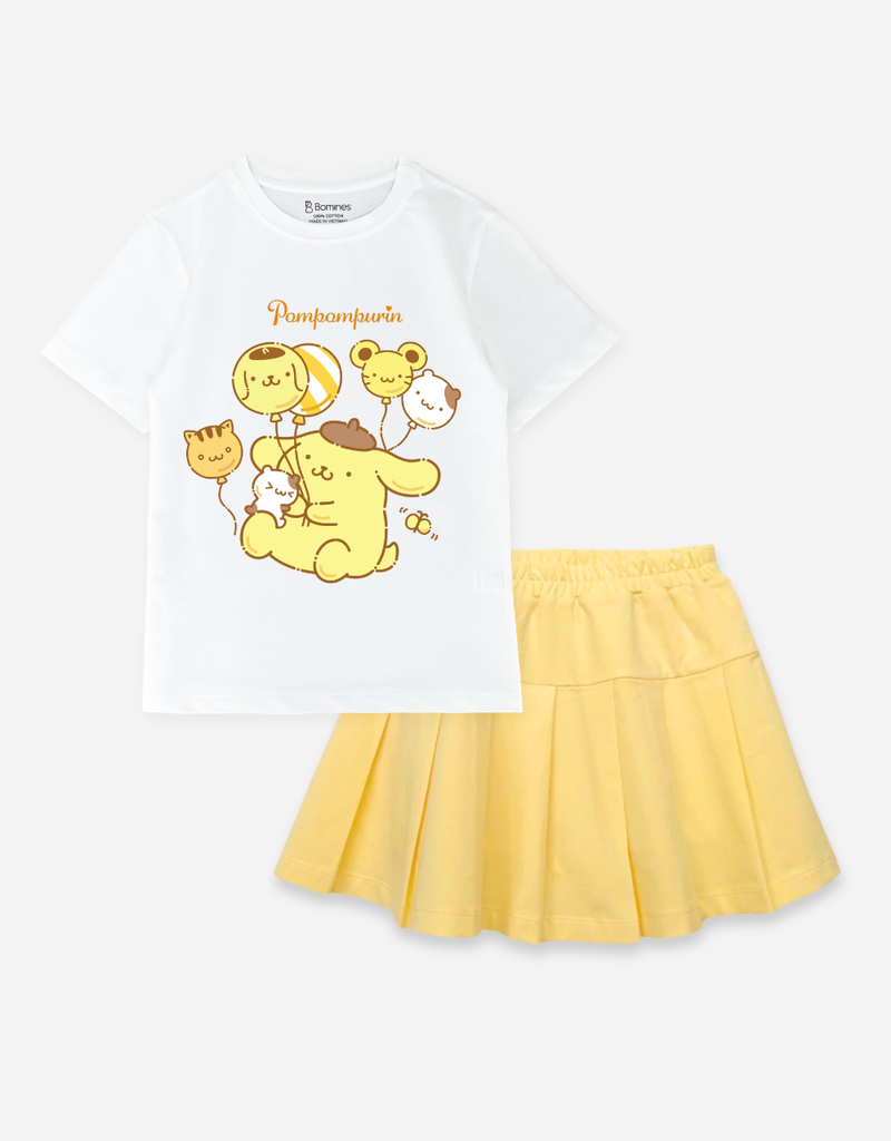Set chân váy bé gái Sanrio
