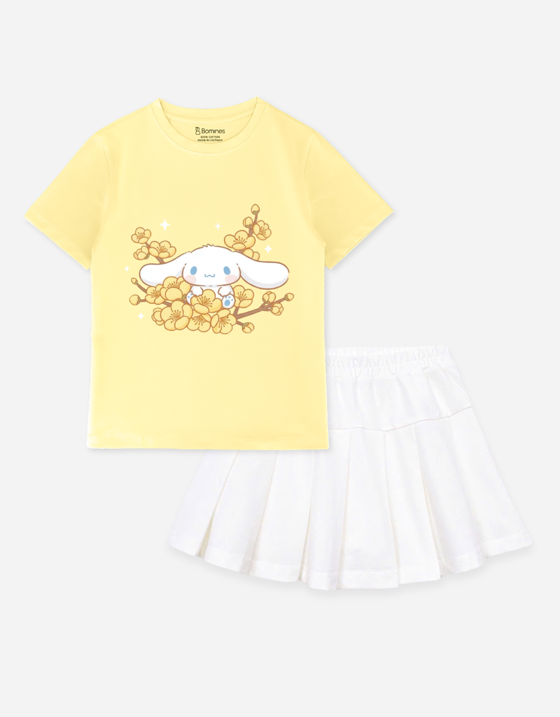 Set chân váy bé gái Sanrio