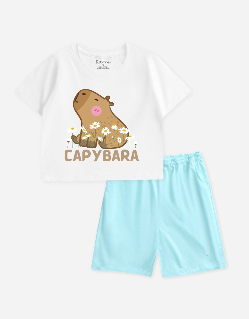Đồ bộ ngắn Capybara Bomines