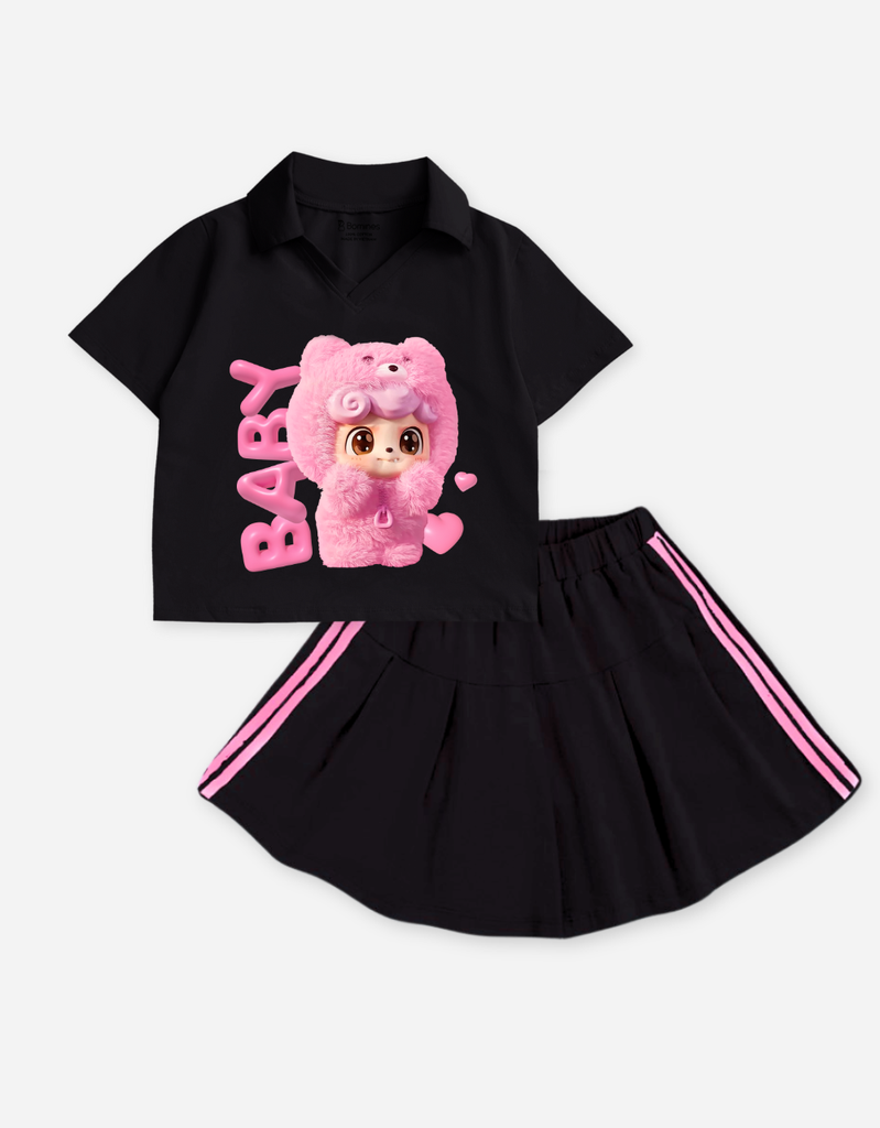 Set váy bé gái BabyThree Bomines