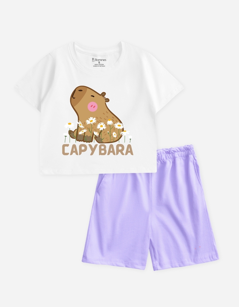 Đồ bộ ngắn Capybara Bomines