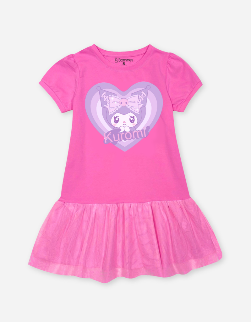 Váy bé gái hoạt hình Kuromi