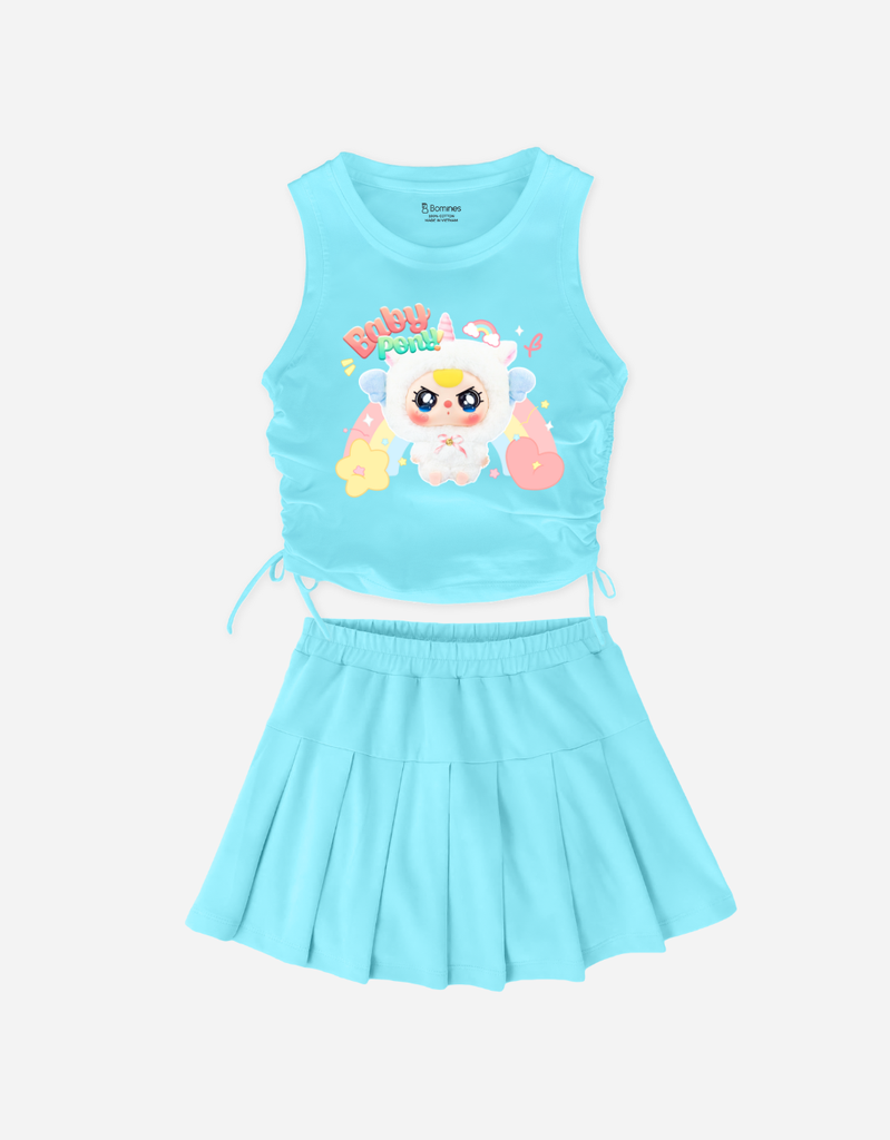 Set váy bé gái Babythree