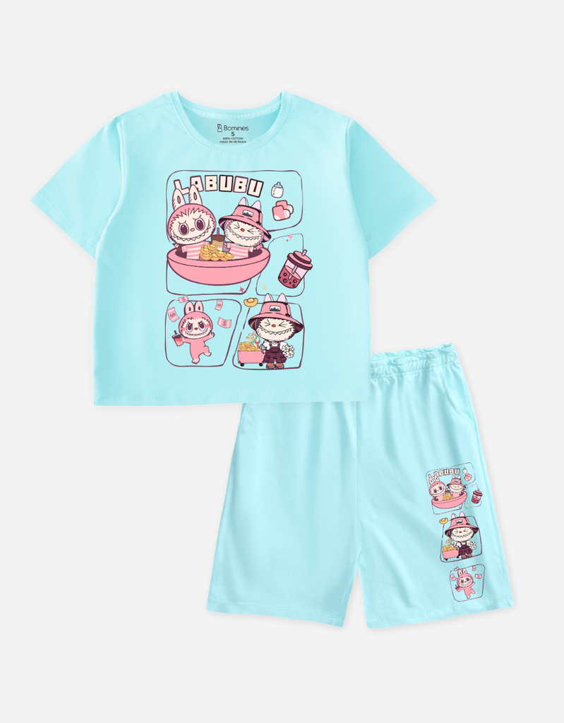 Đồ bộ ngắn Labubu