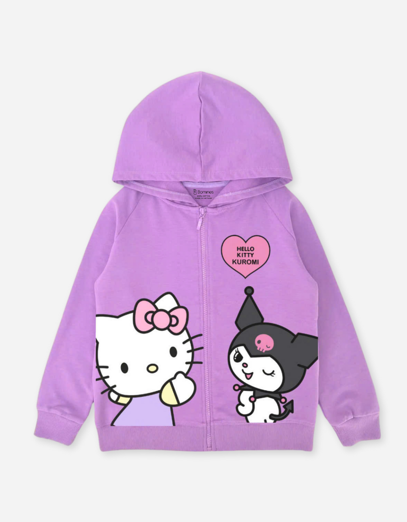 Áo khoác bé gái Kuromi, Hello Kitty BOMINES