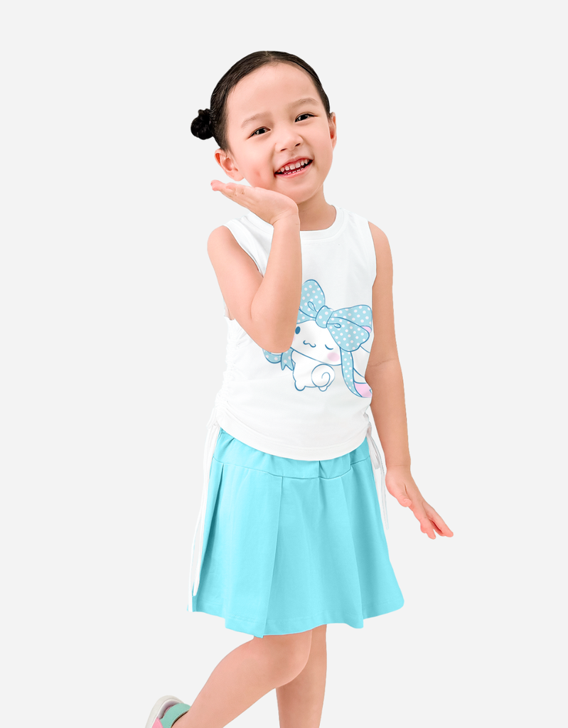 Set váy bé gái Kuromi Kitty Cinnamoroll