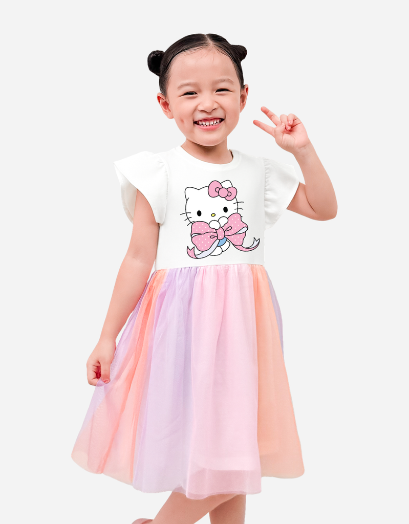 Váy bé gái Hello Kitty Melody Bomines