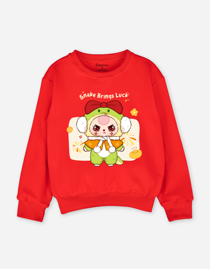 Áo Tết cho bé gái bé trai Babythree Bomines