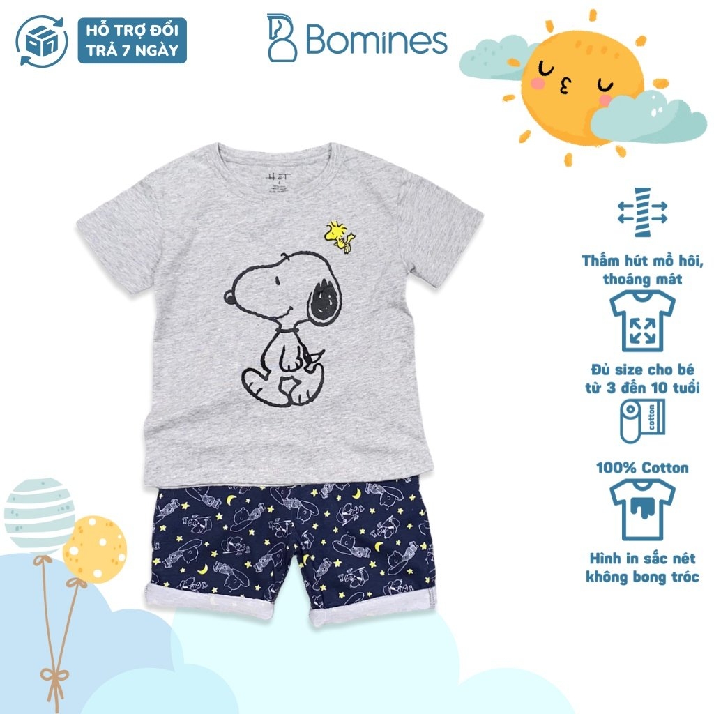Đồ bộ ngắn bé trai Mickey