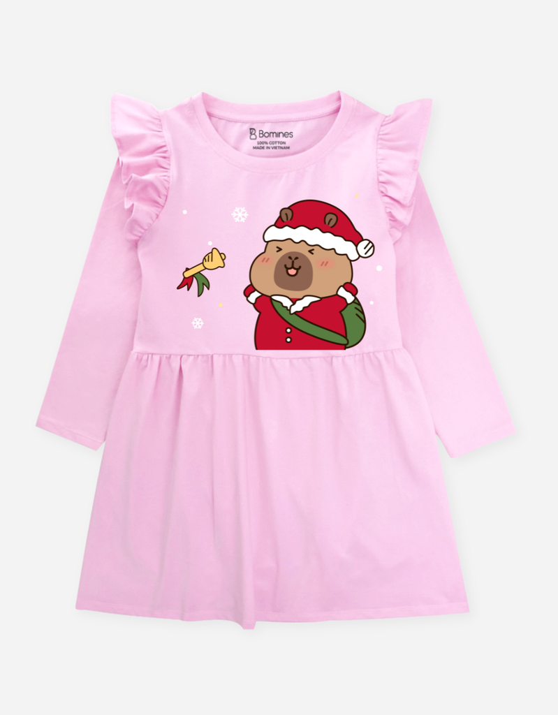 Váy bé gái Capybara