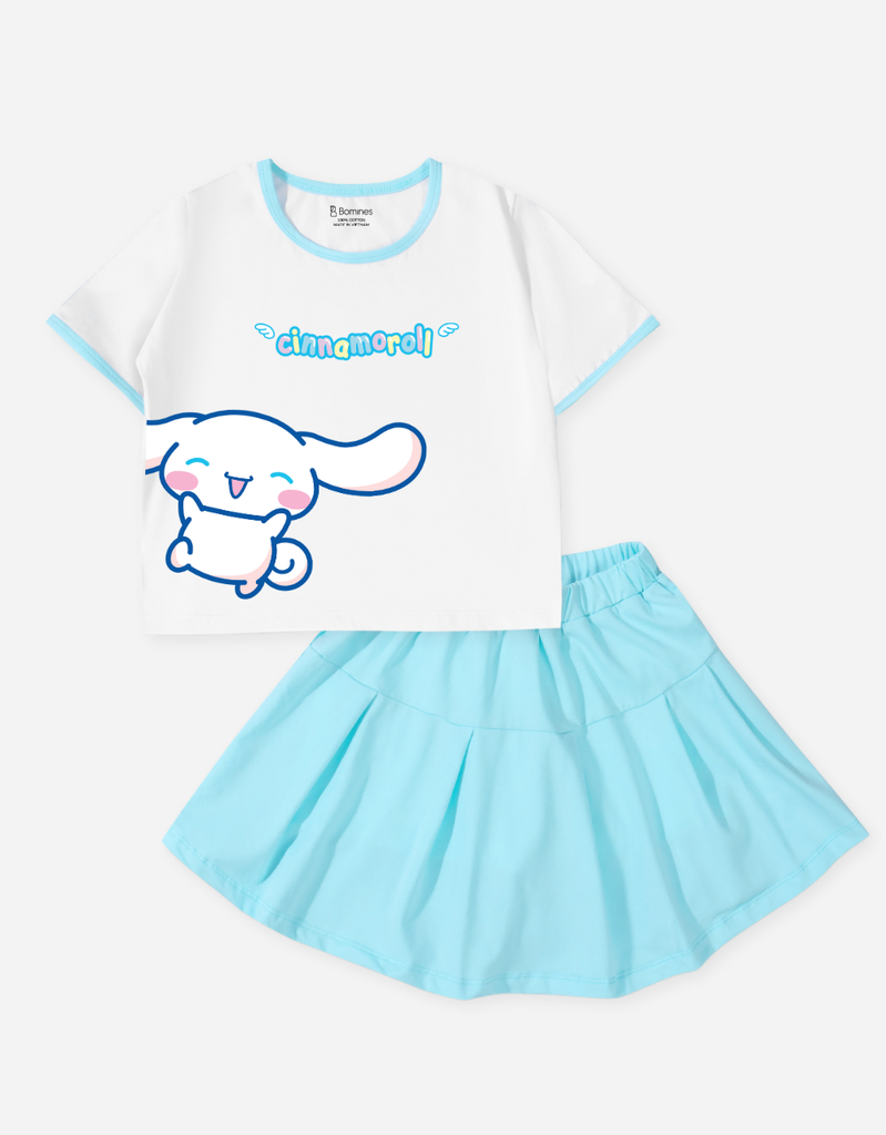 Set váy bé gái Cinnamoroll Bomines