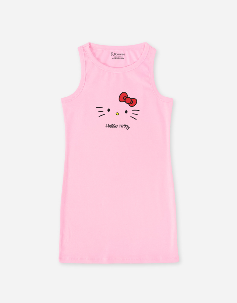 Đầm body bé gái Cinnamoroll Hello Kitty Kuromi Bomines