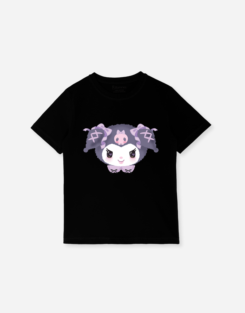 Áo thun bé gái Kuromi Cinnamoroll Bomines