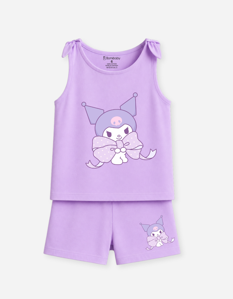 Đồ bộ bé gái Cinnamoroll Kuromi Melody