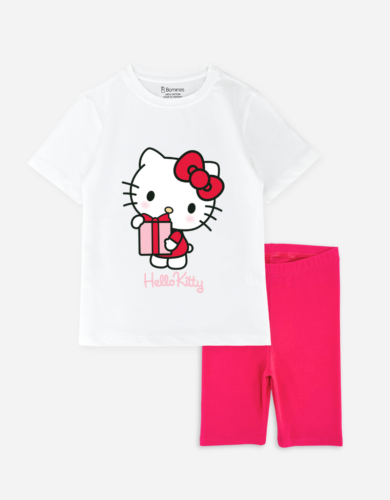 Đồ bộ bé gái Hello Kitty múa bale