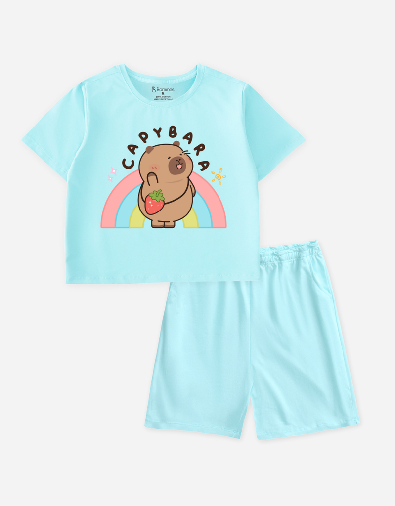 Đồ bộ ngắn Capybara