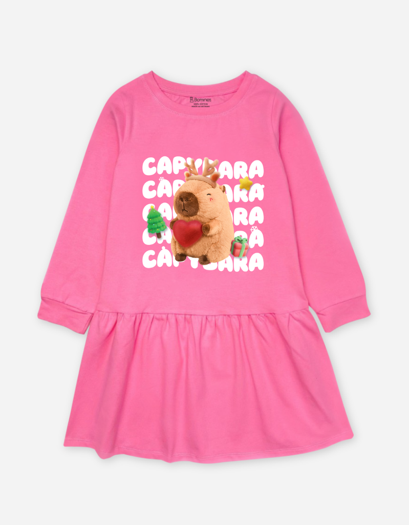 Váy bé gái Capybara