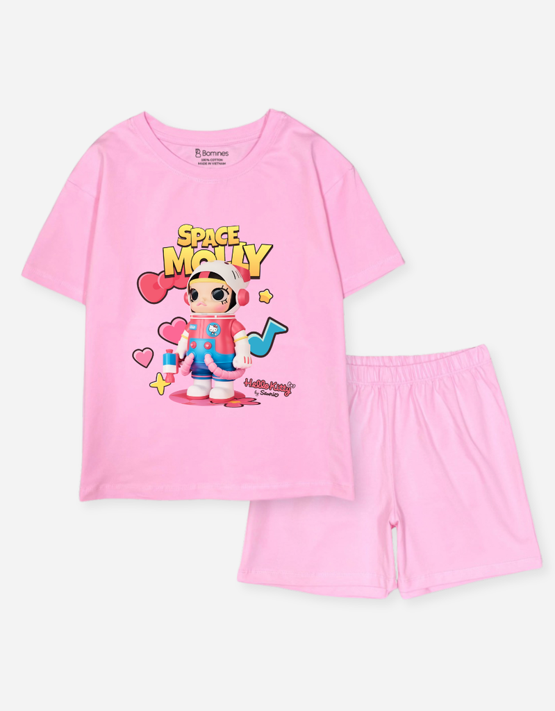 Đồ bộ bé gái Space Molly