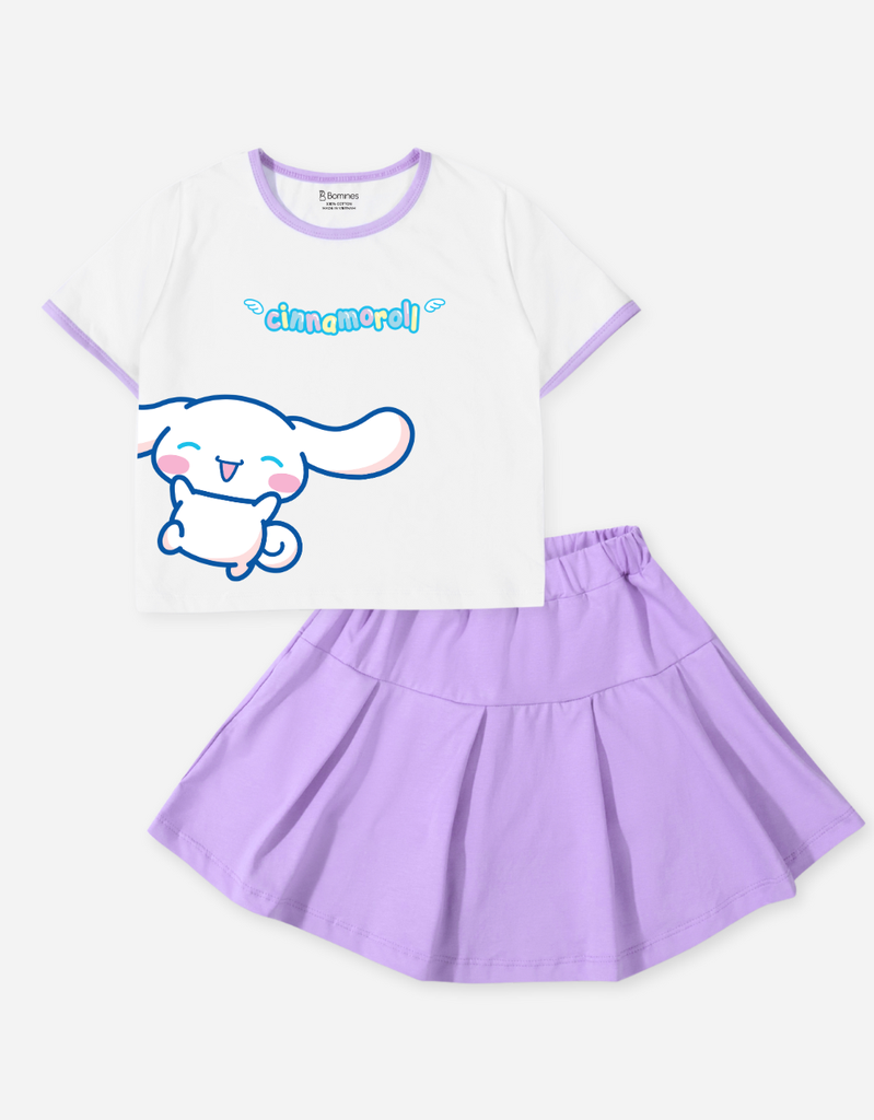 Set váy bé gái Cinnamoroll Bomines