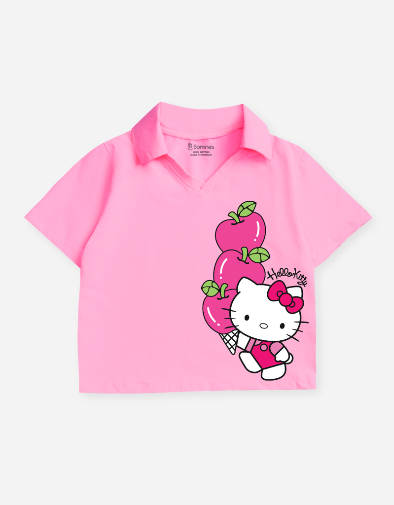 Áo bé gái Hello Kitty Cinnamoroll Kuromi Bomines