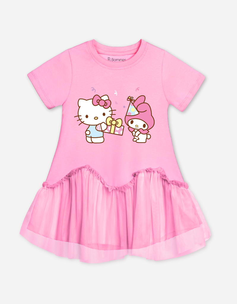 Váy bé gái Hello Kitty Bomines