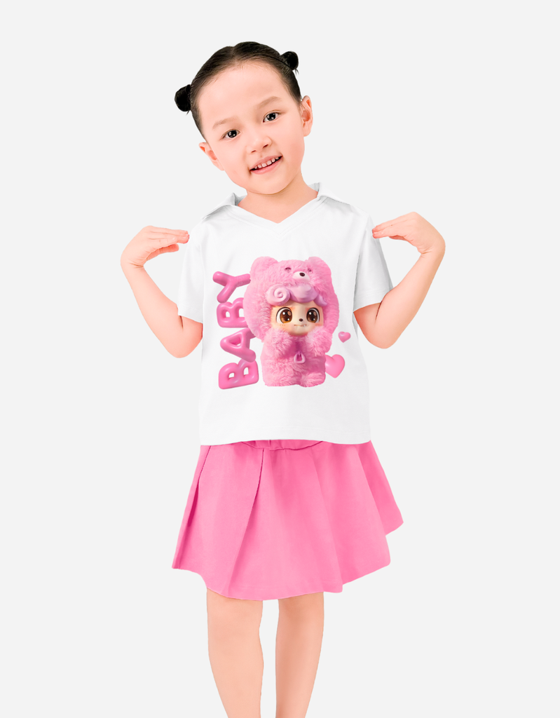 Set váy bé gái BabyThree Bomines