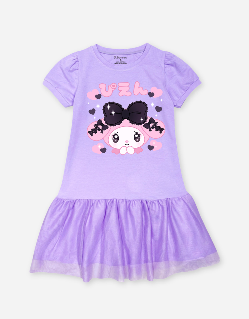 Váy bé gái hoạt hình Kuromi