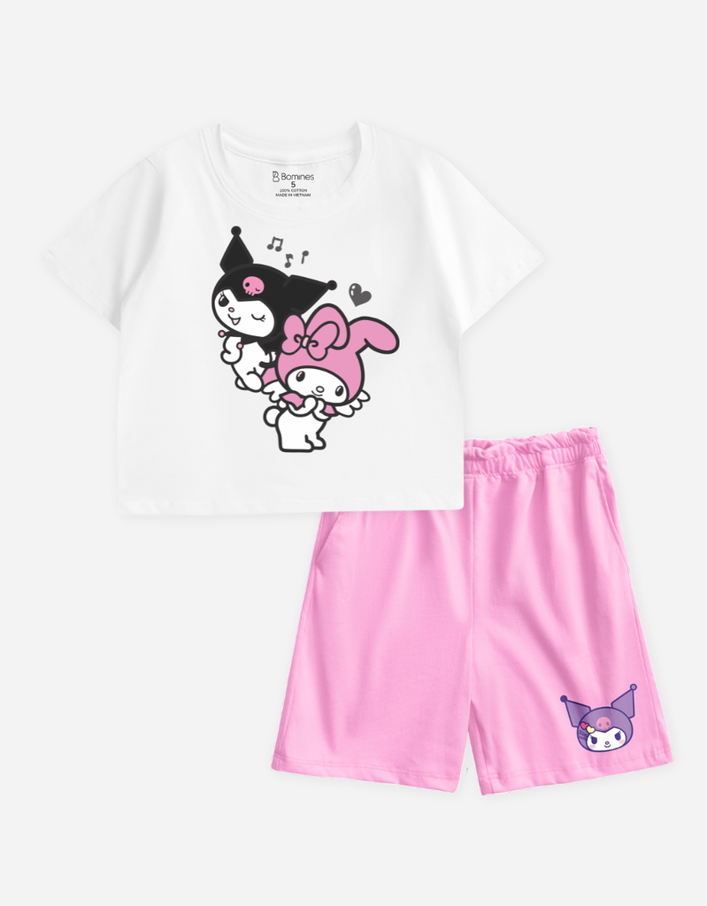 Đồ bộ ngắn Kuromi & My Melody