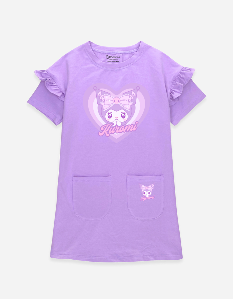 Váy bé gái dáng suông Sanrio
