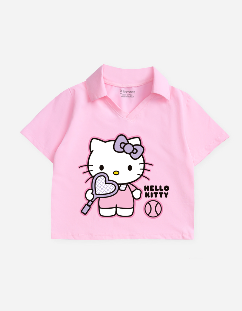 Áo bé gái Kuromi Kitty Bomines