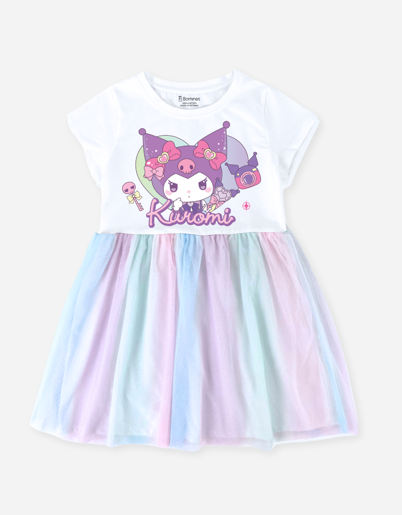 Váy bé gái Kuromi Bomines