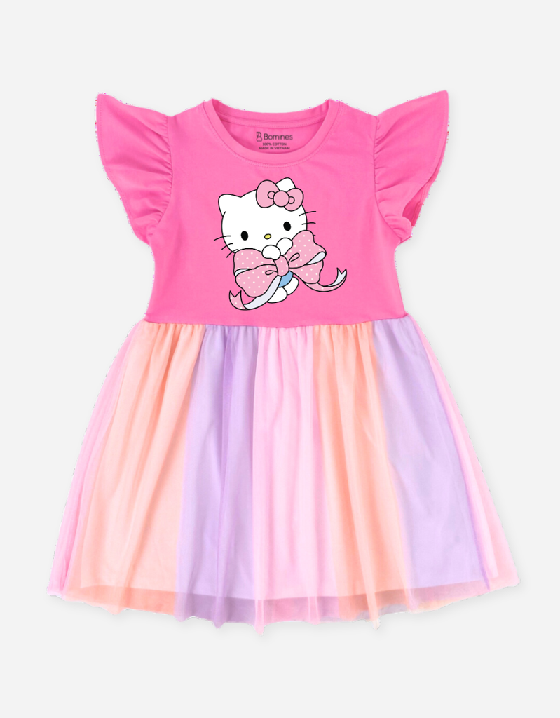 Váy bé gái Hello Kitty Melody Bomines