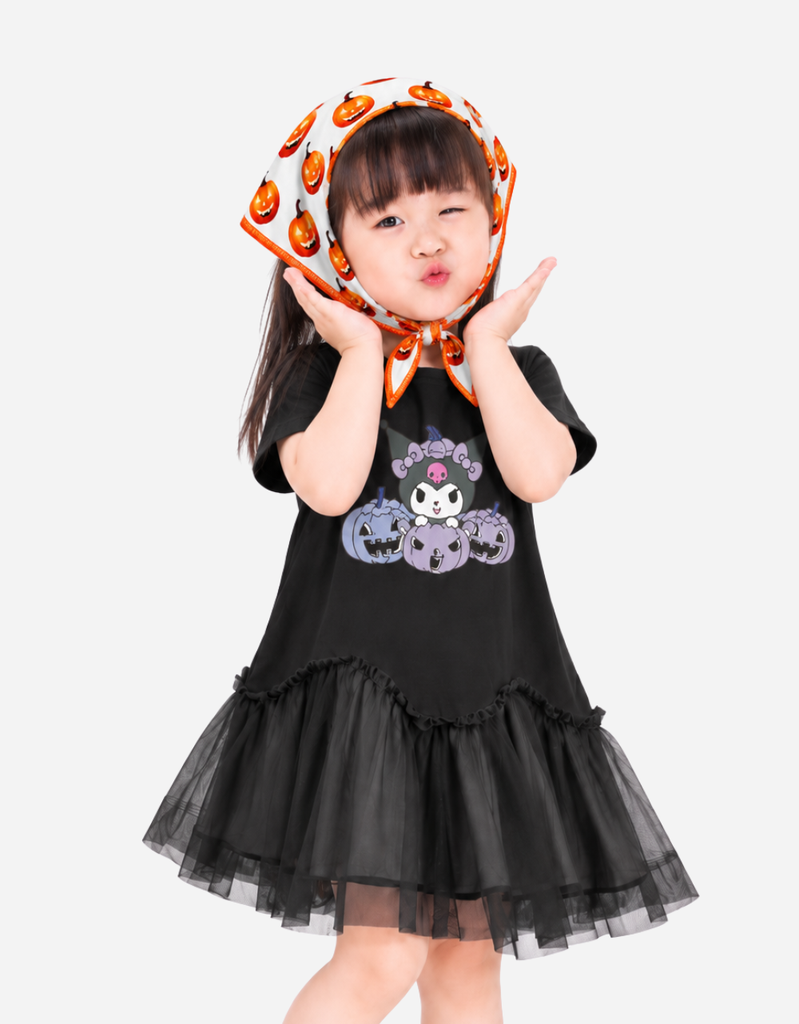 Khăn đội đầu tam giác Halloween cho bé trai, bé gái PK