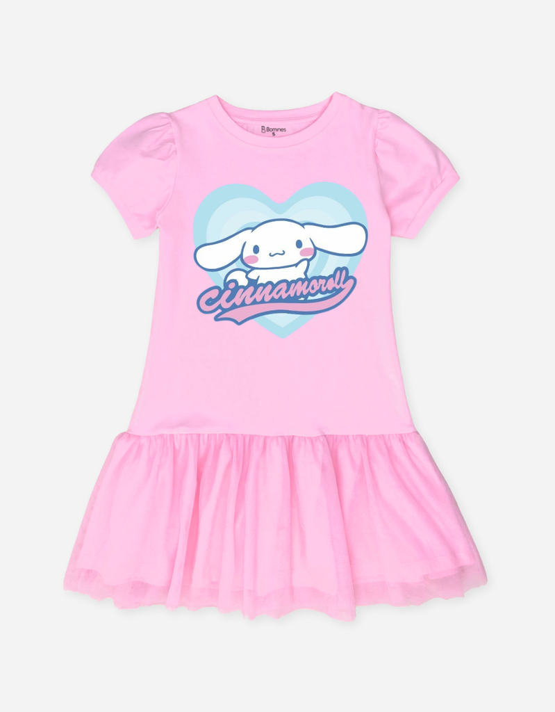 Váy bé gái tay ngắn Cinnamoroll Sanrio
