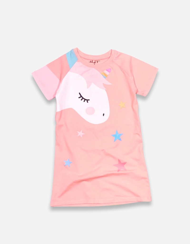 Váy bé gái Unicorn dáng suông