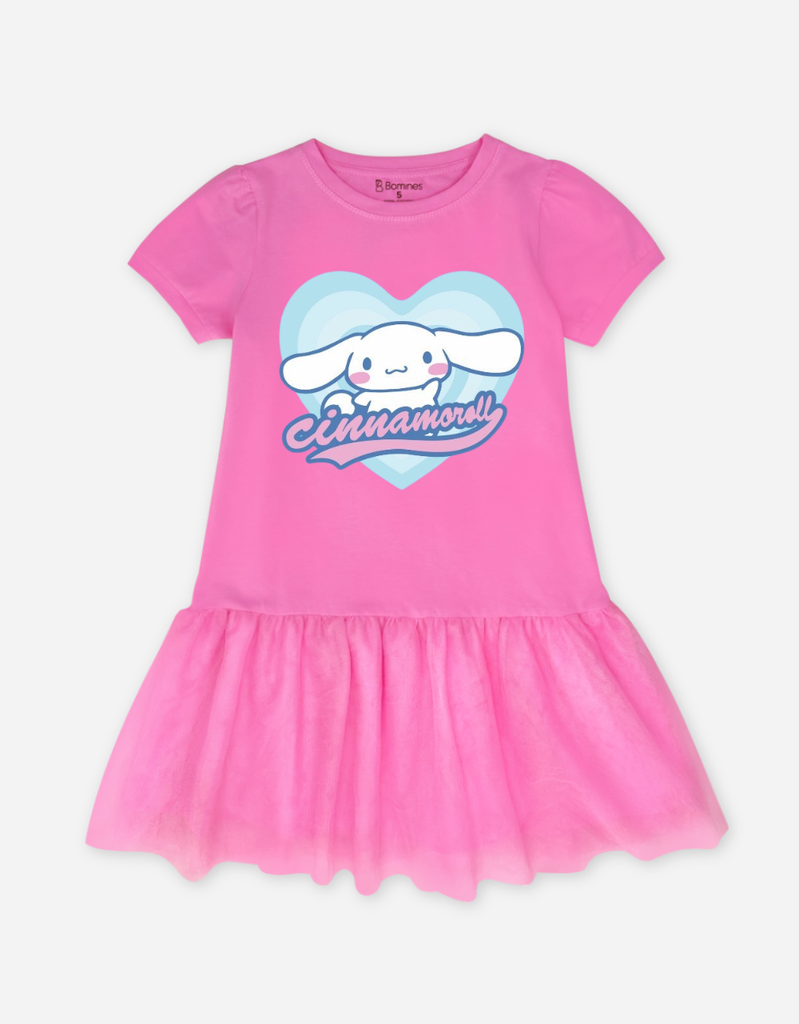 Váy bé gái tay ngắn Cinnamoroll Sanrio