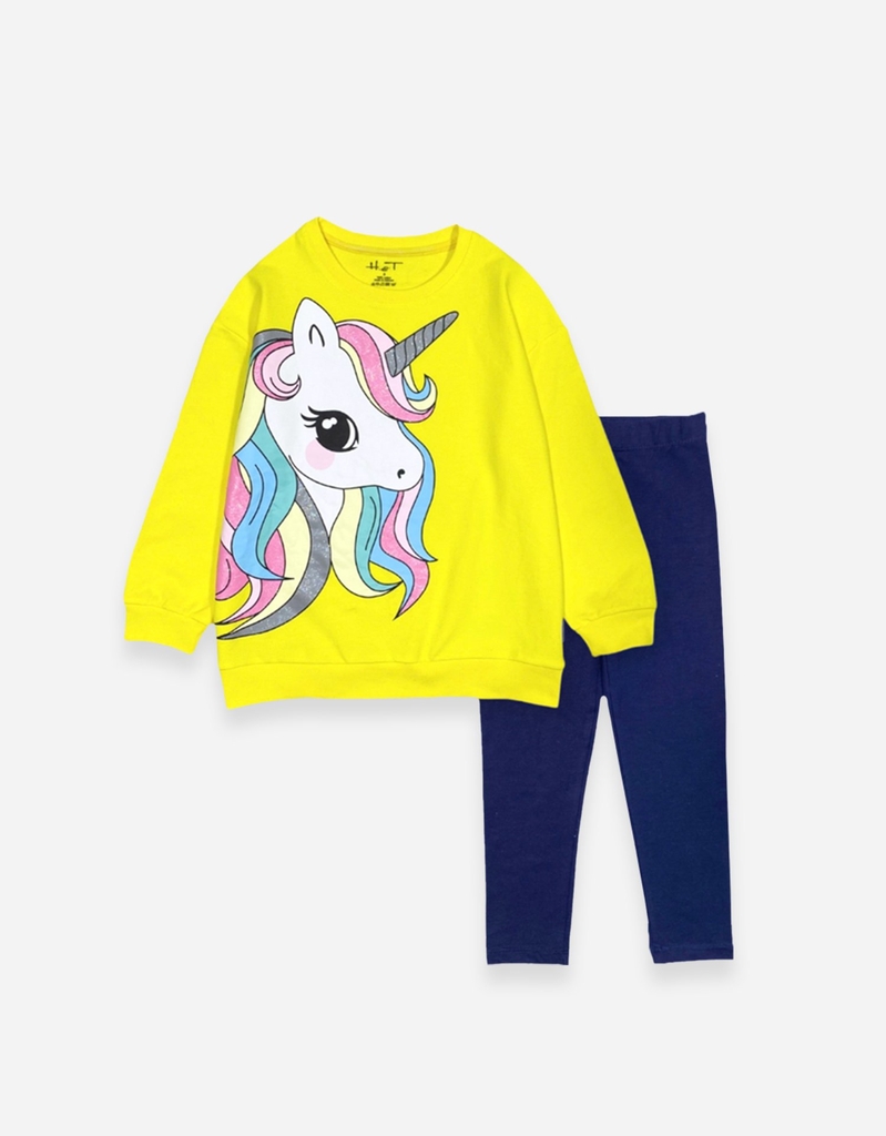 Đồ bộ dài bé gái Unicorn