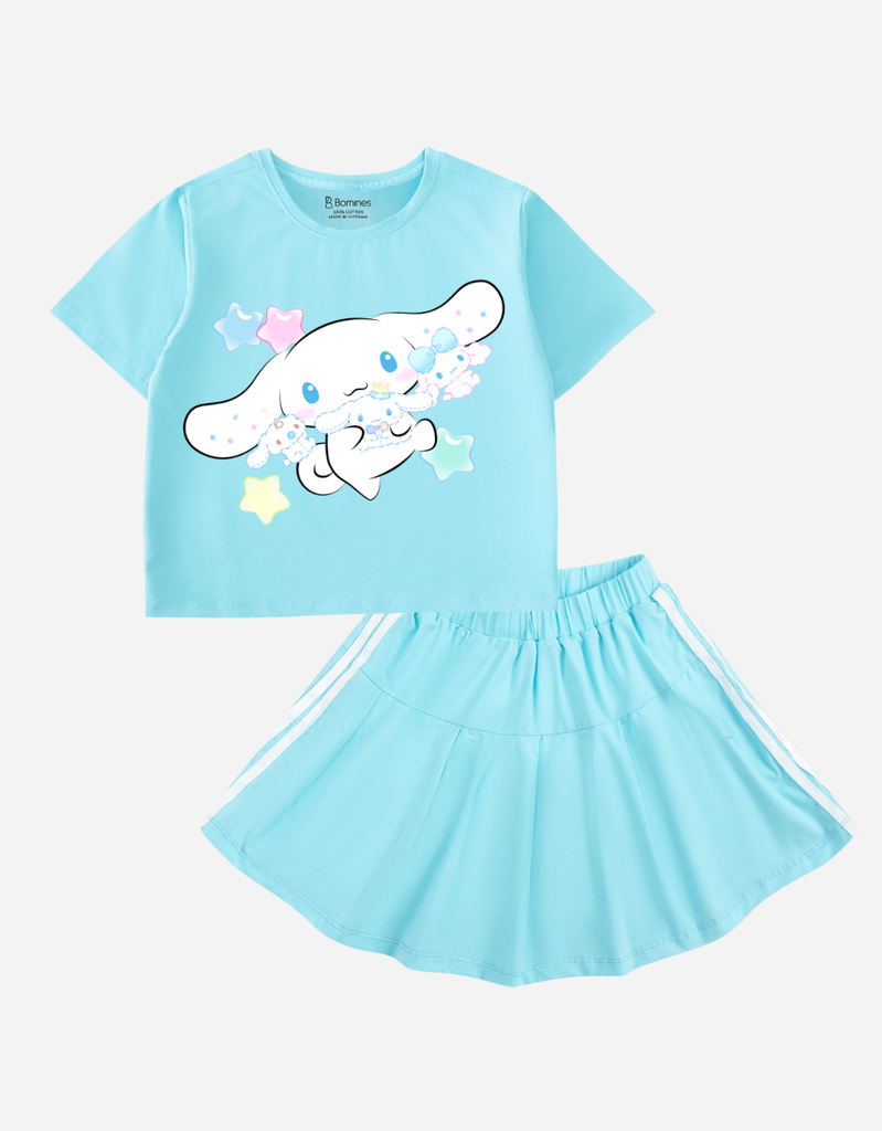 Set chân váy bé gái Cinnamoroll