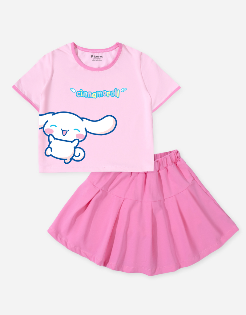 Set váy bé gái Cinnamoroll Bomines